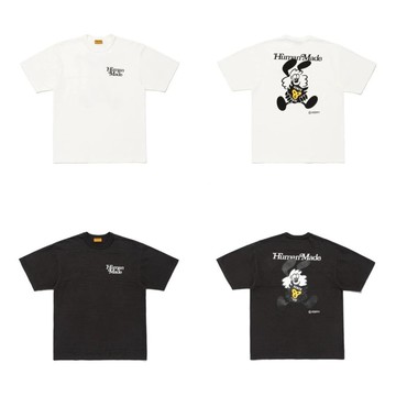 Human made x verdy 短T 黑 白 聯名款 獵人 XX29TE002