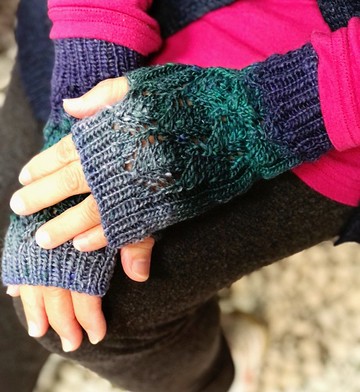 ChiChi手作-深度-毛線手編織手套