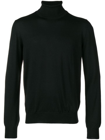 Barba - basic jumper - men - Virgin Wool - 48 - Black