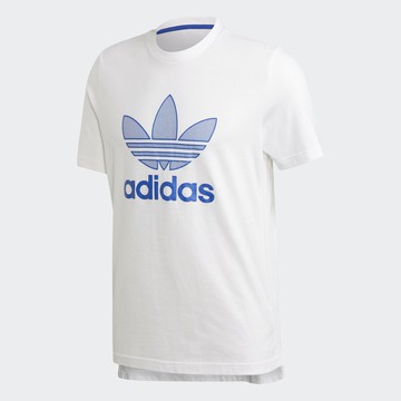 S.G ADIDAS ORIGINALS WARM UP 上衣 T恤 短袖 短T 運動 休閒 男款 白色 GK0652