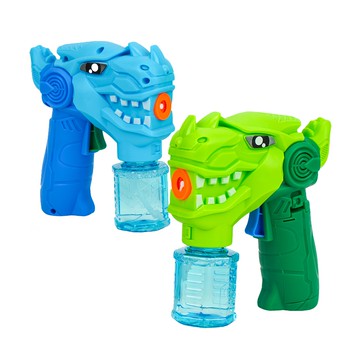 動物造型燈光音樂泡泡槍  1組  小恐龍款