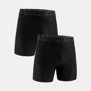 【UNDER ARMOUR】UA 男 Perf Tech Aux Pouch 6吋四角褲(2入)_6011474-001