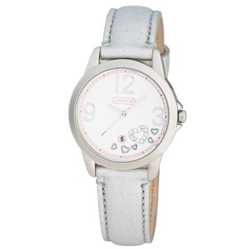 COACH 閃耀心心活力青春/時尚女錶