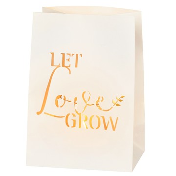 RADER 鏤空紙袋燭台(愛萌芽)