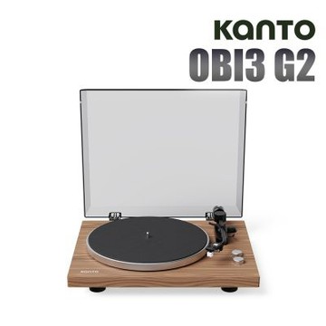 Kanto OBI3G2 藍牙黑膠唱片機 胡桃木(升級版)