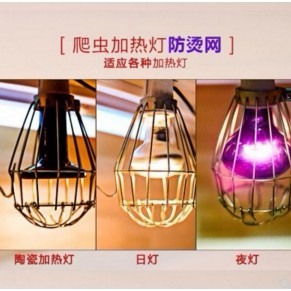 【台灣現貨秒發】防護網 燈泡防燙網 適用 爬蟲 陸龜 烏龜 蜥蜴 保暖燈 加溫燈 保溫燈 燈具 燈座 燈架 刺蝟 鸚鵡