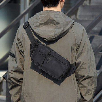 胸包 單肩包 防水包 腰包 腰包男多功能單肩斜挎包運動健身包胸包女戶外休閑防水迷你小背包