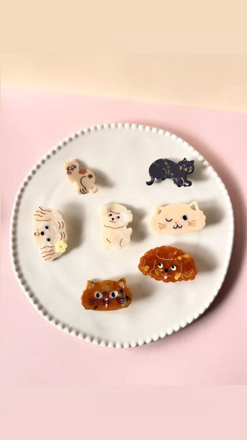 小狗 鴨嘴夾 髮夾