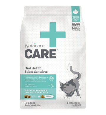 紐崔斯Nutrience CARE+系列-頂級無穀處方貓糧-口腔護理配方