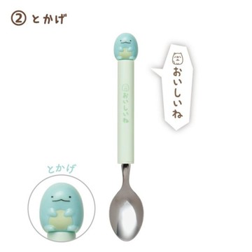 【震撼精品百貨】角落生物 Sumikko Gurashi~SAN-X 角落生物造型不鏽鋼湯匙(恐龍)*79072