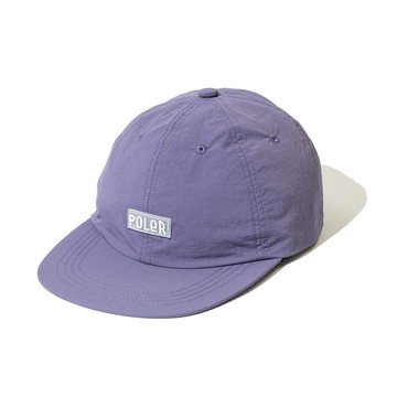 日本限定POLER FURRY FONT NYLON 6P CAP 六片尼龍帽 / 丁香紫
