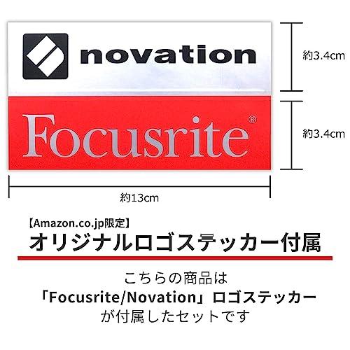 Focusrite フォーカスライト オーディオインターフェース 2イン 2アウト 24bit 192kHz Scarlett 2i2 (3rd Gen) ステッカー付きセット 