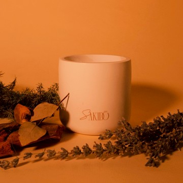【Sakido】馬油精萃香氛蠟燭 1128 靜謐時光 溫暖木質