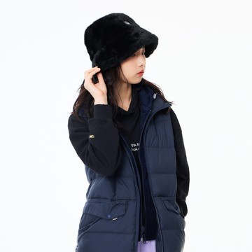 5th STREET｜中性｜保暖毛絨帽 ｜黑色