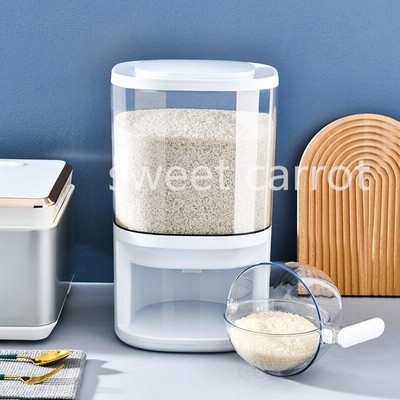 お米収納 洗える 防虫米びつ 北欧 米びつ 密閉 収納ボックス キッチン 10kg 米櫃 おしゃれ 健康 便利 防湿 防カビ性 小麦粉 穀類 U7nej2twuz Wrapco Ca