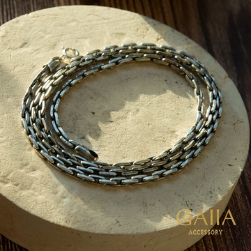 S925銀鍊。 鱗紋 | LU