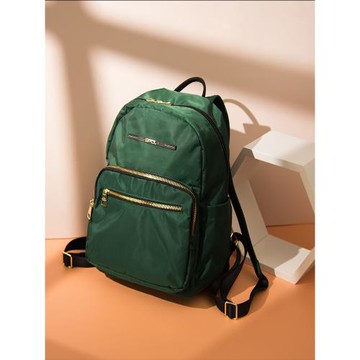 通勤雙肩包女2025新款大容量電腦背包牛津布旅行包時尚輕便小書包