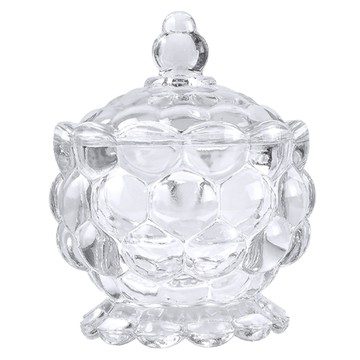 五行旺運消磁聚寶盒 玻璃材質  小(11.5 x 8.4cm)  淨化白