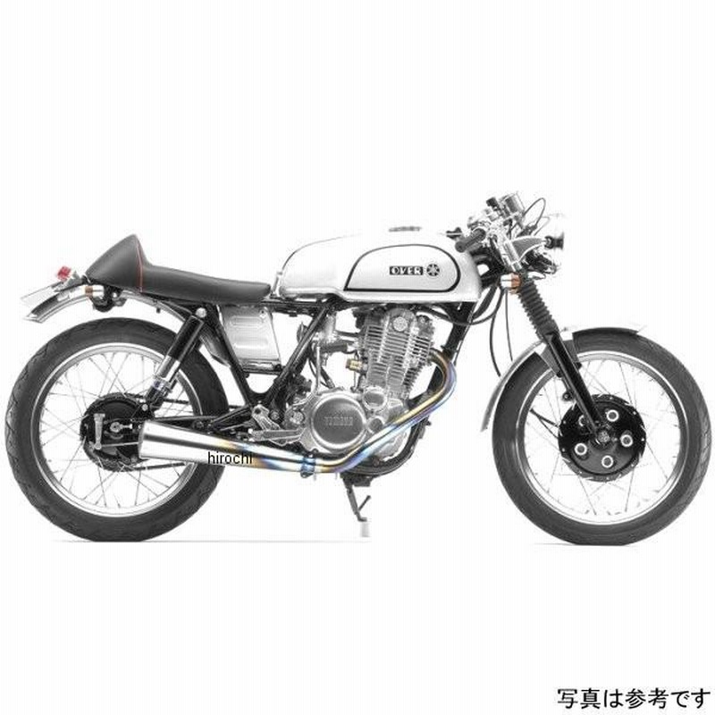 OVER RACING オーヴァー チタンメガホンマフラー MANXタイプ
