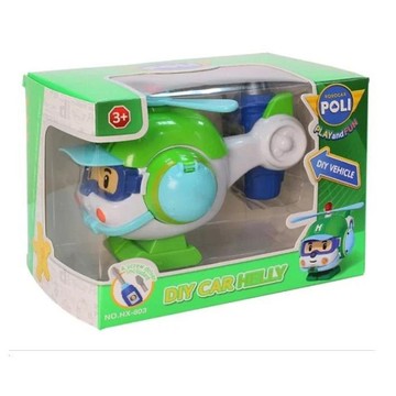 波力POLI 拼裝車(8809316338034赫利)249元