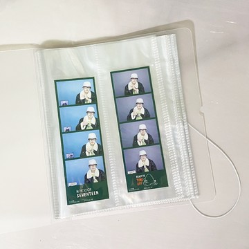 人生四格 拍貼機 照片 貼紙 長形 雙格 收納冊