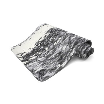 【QMAT】8MM瑜珈墊-黑白潑墨雲彩 台灣製