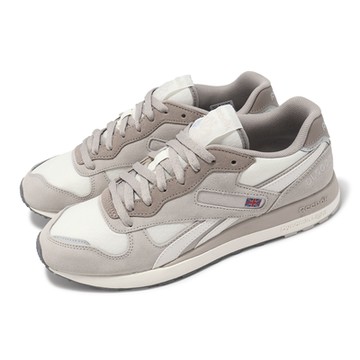 Reebok 休閒鞋 DL5000 男鞋 女鞋 灰 米白 麂皮 拼接 緩衝 情侶鞋 100075210