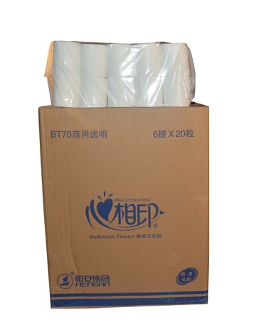 BT70心相印商務用小卷紙/客房有心70克卷筒紙/衛生紙/酒店賓館