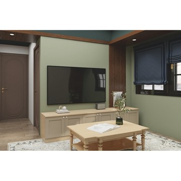 客廳系統家具 電視櫃-鄉村(森林) SE008