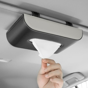 汽車用品 車用皮革紙巾盒 車載紙巾盒 抽紙盒 面紙套 紙巾套 面紙盒 衛生紙盒 收納盒 皮質 皮革 車用收納 田螺精選