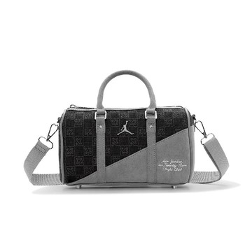 行李袋 Jordan Monogram Mini 灰 滿版 JD2633009AD-002