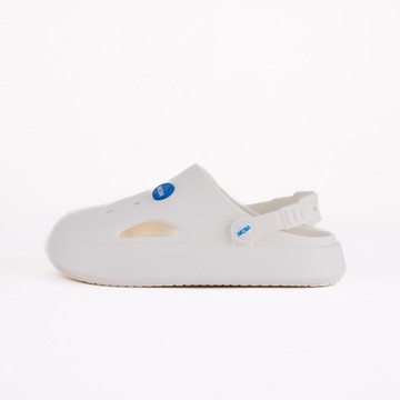 NCAA 男女 洞洞涼拖防水鞋 白-7325167200