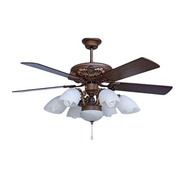 52吋大鑽石黑桃吊扇燈  F17-5022A