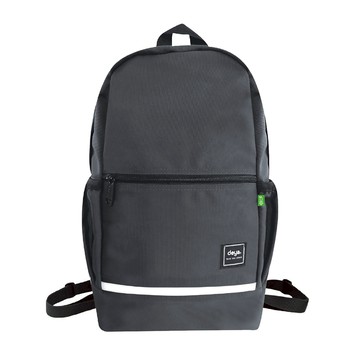 deya 環保斜後反光後背包-灰色