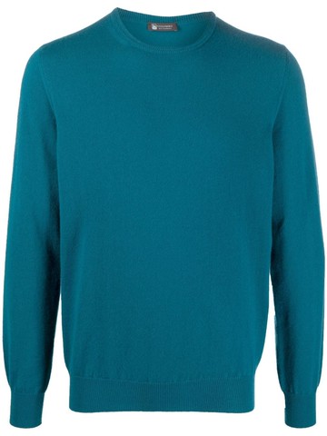 Colombo - crew-neck cashmere jumper - men - Cashmere - 52 - Blue