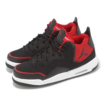 [ACS] Nike 休閒鞋 Jordan Courtside 23 GS 大童 女鞋 黑 紅 緩震 喬丹 氣墊 AR1002-006