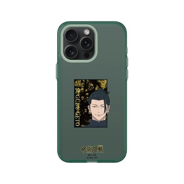 iPhone 15 Pro Max Clear 憂墨綠 - Jujutsu Kaisen 咒術迴戰 S2 - 懷玉・玉折角色系列-夏油傑