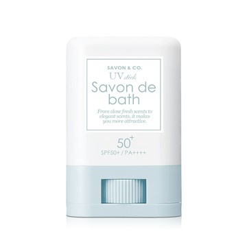 SAVON & CO. 水色鈴蘭絲滑白雪防曬棒(15g)