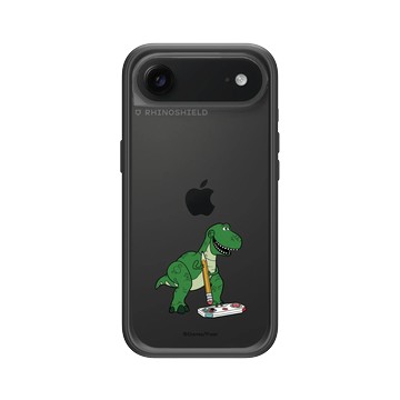 iPhone Air Mod NX -邊框背蓋組合 (相機按鈕) 黑 - 迪士尼-玩具總動員 Toy Story - 抱抱龍打電玩