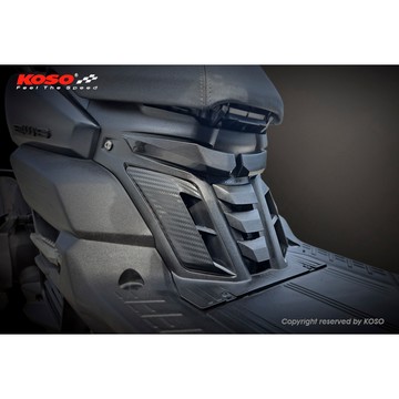 MOYS MG KOSO 引擎導風胸蓋 BWS-125 水冷 碳纖維壓紋 水冷BWS