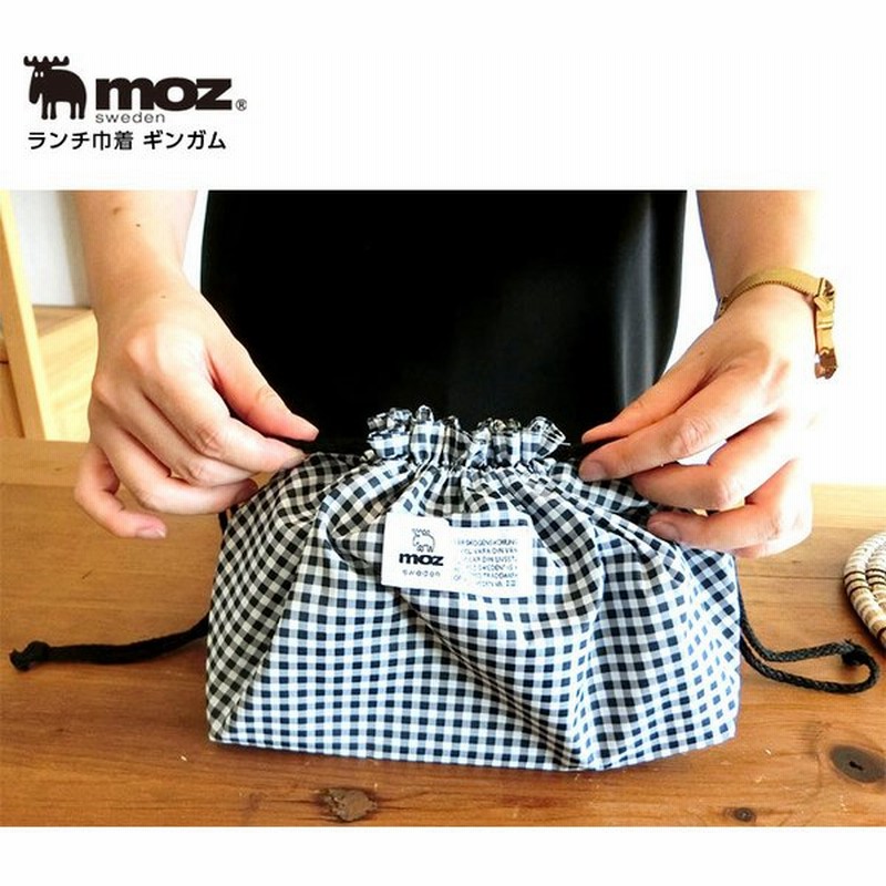 Moz Sweden ランチ巾着 ギンガム ネコポス メール便 Moz モズ ランチ巾着 おしゃれ 子供 大人 男の子 女の子 かわいい シンプル チェック 弁当袋 巾着 洗える 通販 Lineポイント最大0 5 Get Lineショッピング
