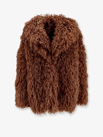 Faux fur coat with lining - ACTUALEE - gender_Woman