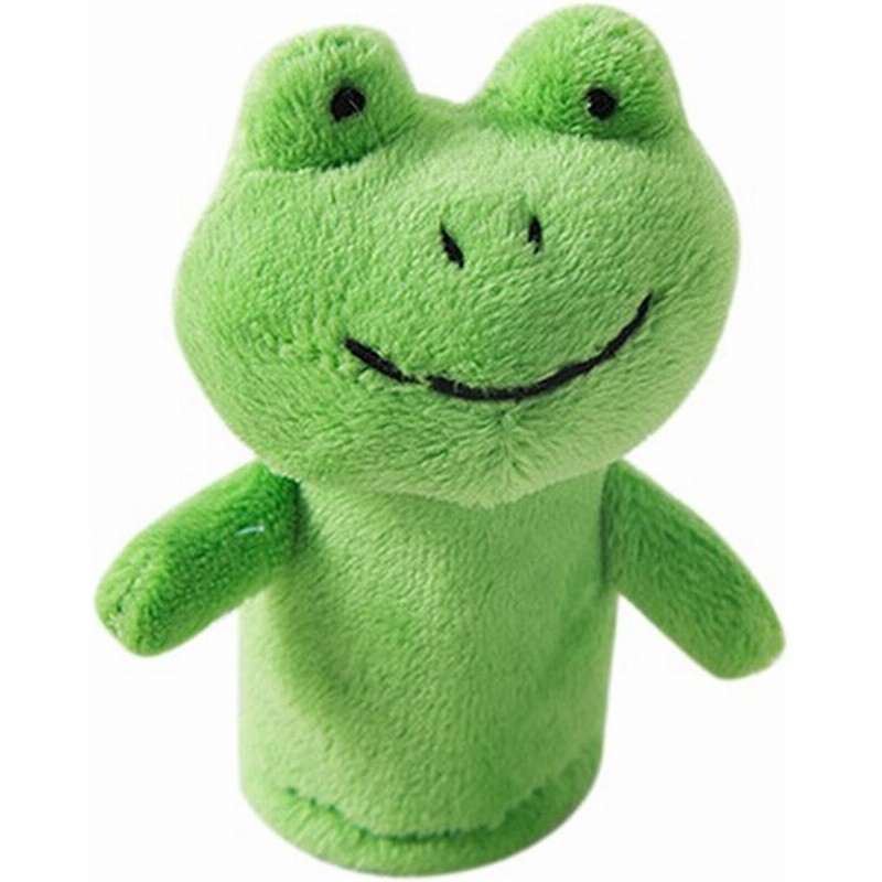 漫画の動物の指人形セット赤ちゃん教育指おもちゃキッズギフト緑のカエル 通販 Lineポイント最大0 5 Get Lineショッピング
