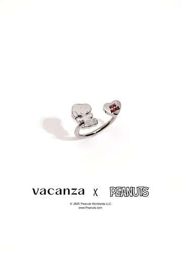 SNOOPY聯名｜SNOOPY＆HEART・純鋼戒指