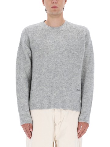 ami paris alpaca sweater