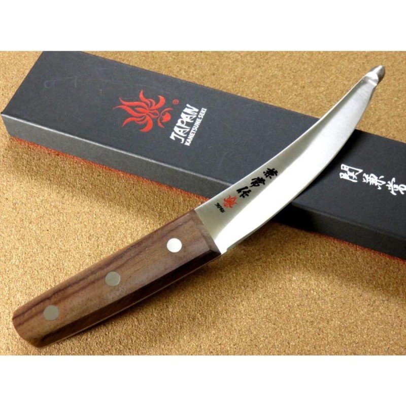 包丁 腸裂き包丁 14cm (140mm) 関兼常 関の刃物 ハガネ SKD-12 全鋼