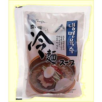 送料無料 ボリジャパン 濃い味 冷麺スープ 300g×20個