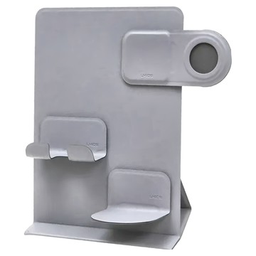 LHiDS PHOLDR Pro 3C 收納套組 磁吸式智慧手錶架 雙折手機架 配件置物架  雲霧灰  1個