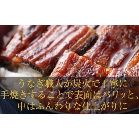 ふるさと納税 国産うなぎ ハーフカット 合計 200g 秘伝のたれ 蒲焼 訳あり 鰻 ウナギ 無頭 炭火焼き 備長炭 手焼き 大阪府泉佐野市