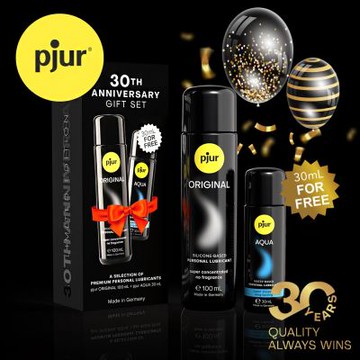 德國 pjur 30週年限量潤滑禮盒組